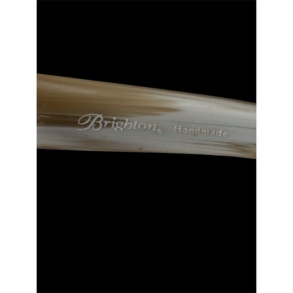 Brighton Women's Sunglasses Central Park Tortoise Brown Frame Silver/ Gold Side - Picture 8 of 9